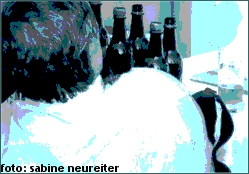 Mann mit Bier II