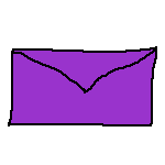Purple Envelope
