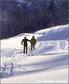 Hier geht's nur noch mit Langlauf-Ski weiter