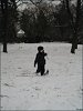 Nach dem Schneesturm