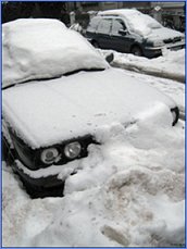 Schnee-Autos