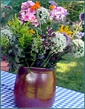 Blumen auf dem Tisch