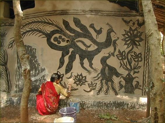 Khovar Mural Art