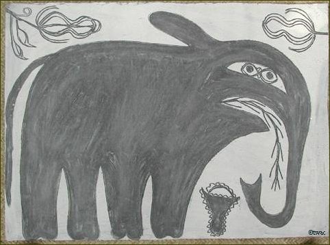 Khovar Painting on Paper