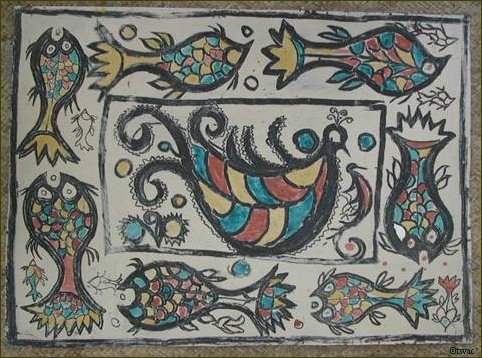 Prajapati Khovar Art on Paper