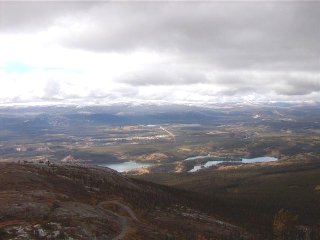 Kanada aus dem Flugzeug