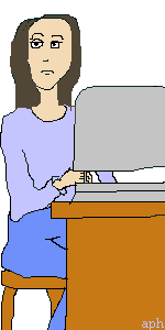 M�dchen und Computer
