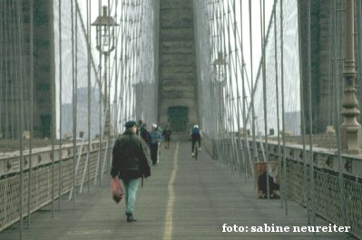 Brooklyn Bridge  by Sabine Neureiter