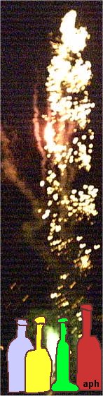 Flaschen zu Silvester