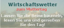 Muttertag - machen Sie das Beste daraus